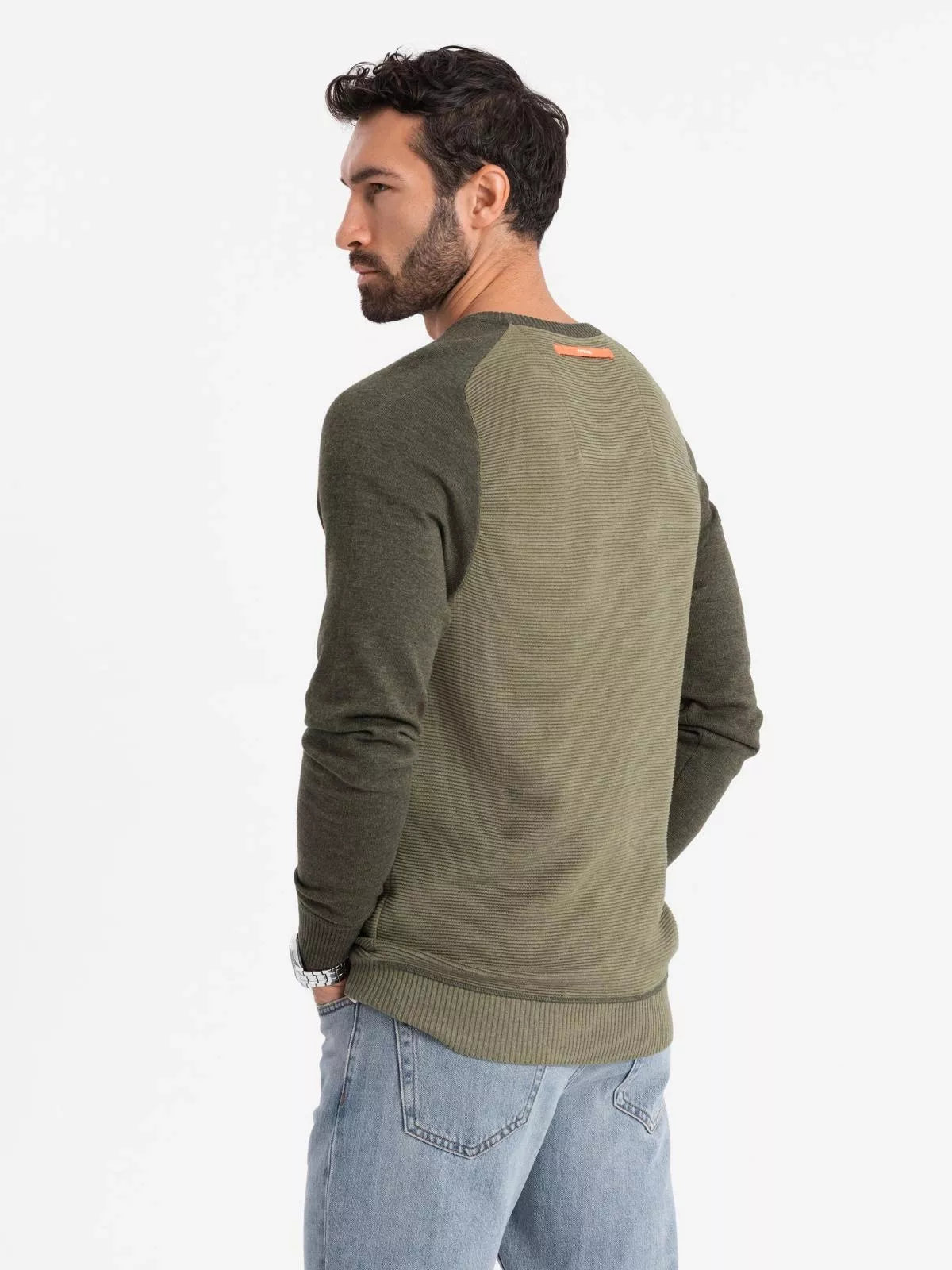 Men's khaki sweater Rox