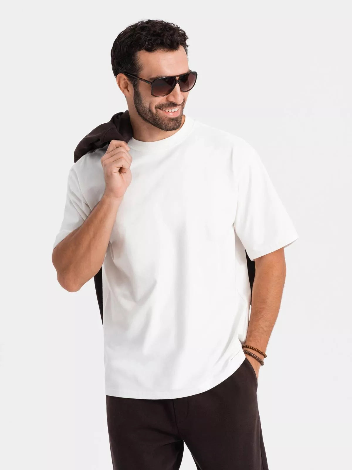 Men's white T-shirt Doman
