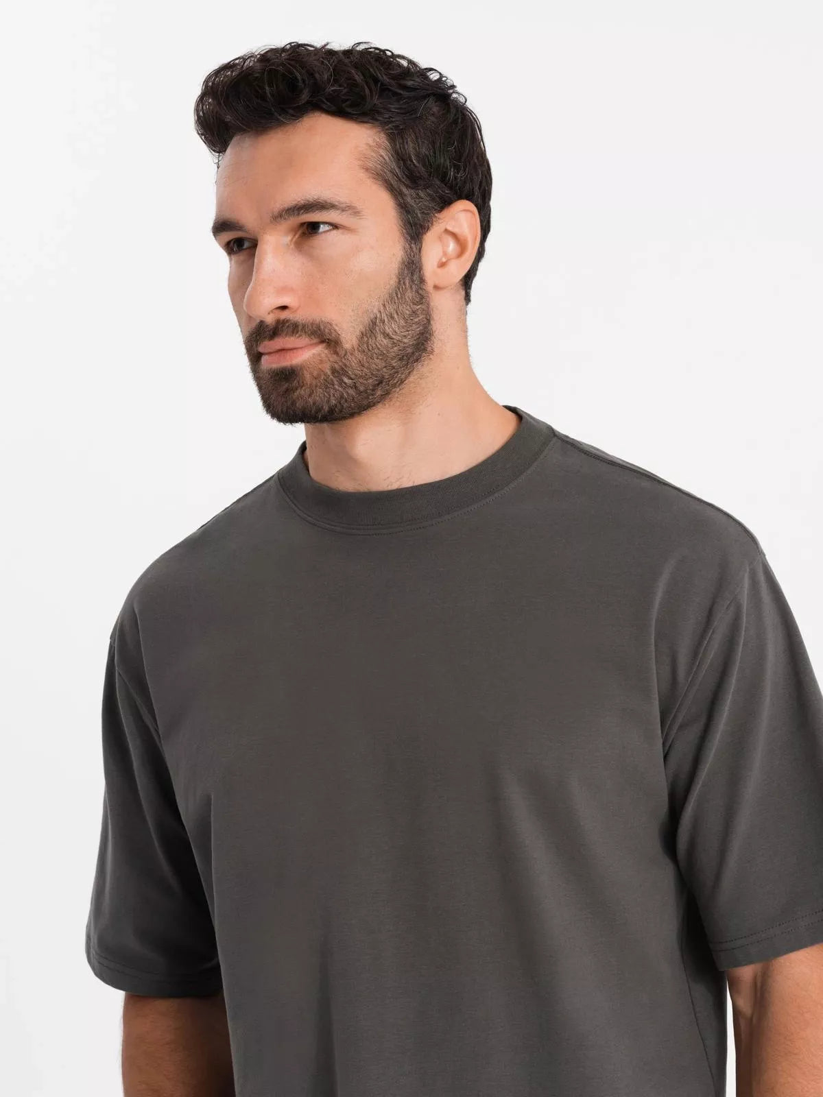 Men's gray T-shirt Doman