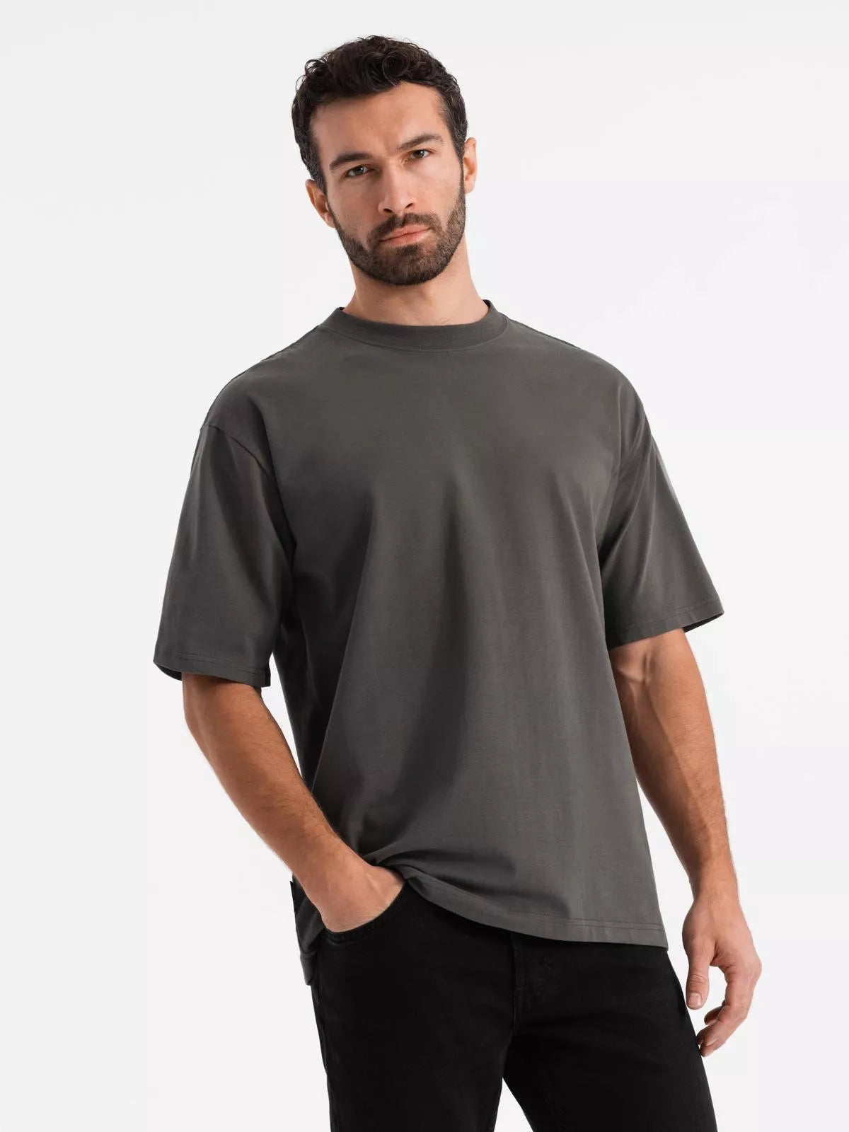 Men's gray T-shirt Doman