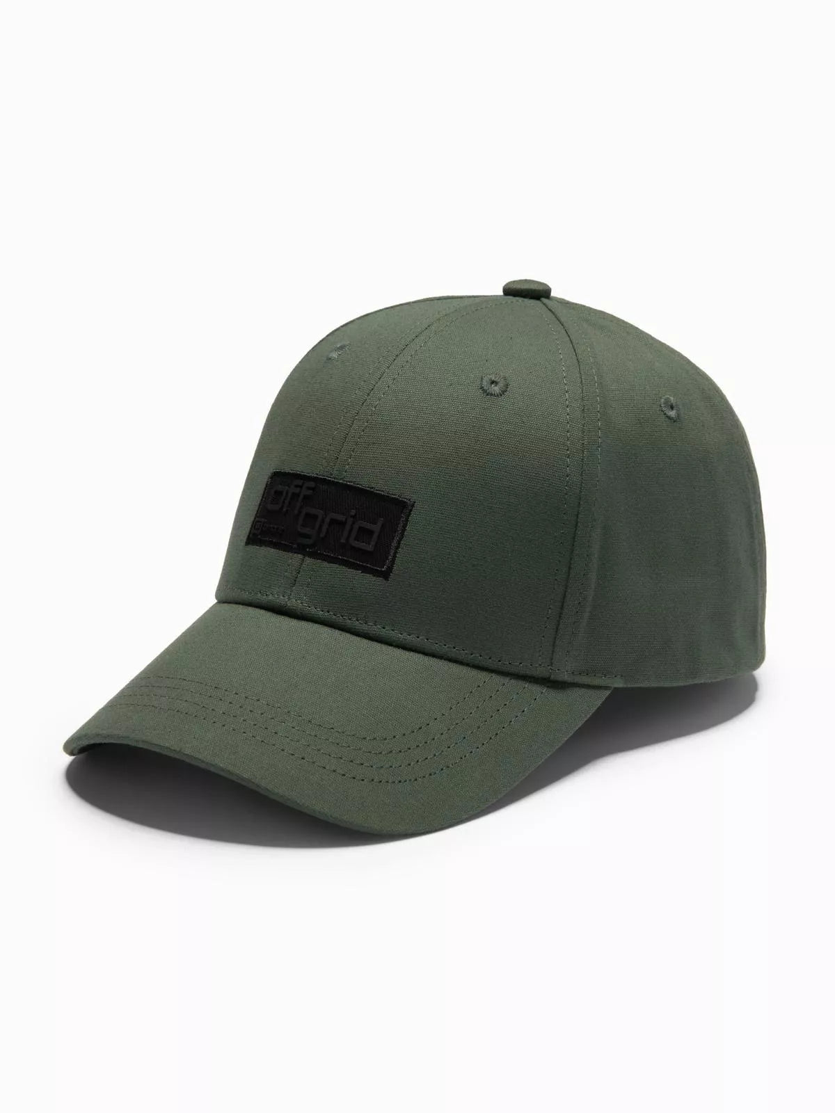 Unisex green hat Grid