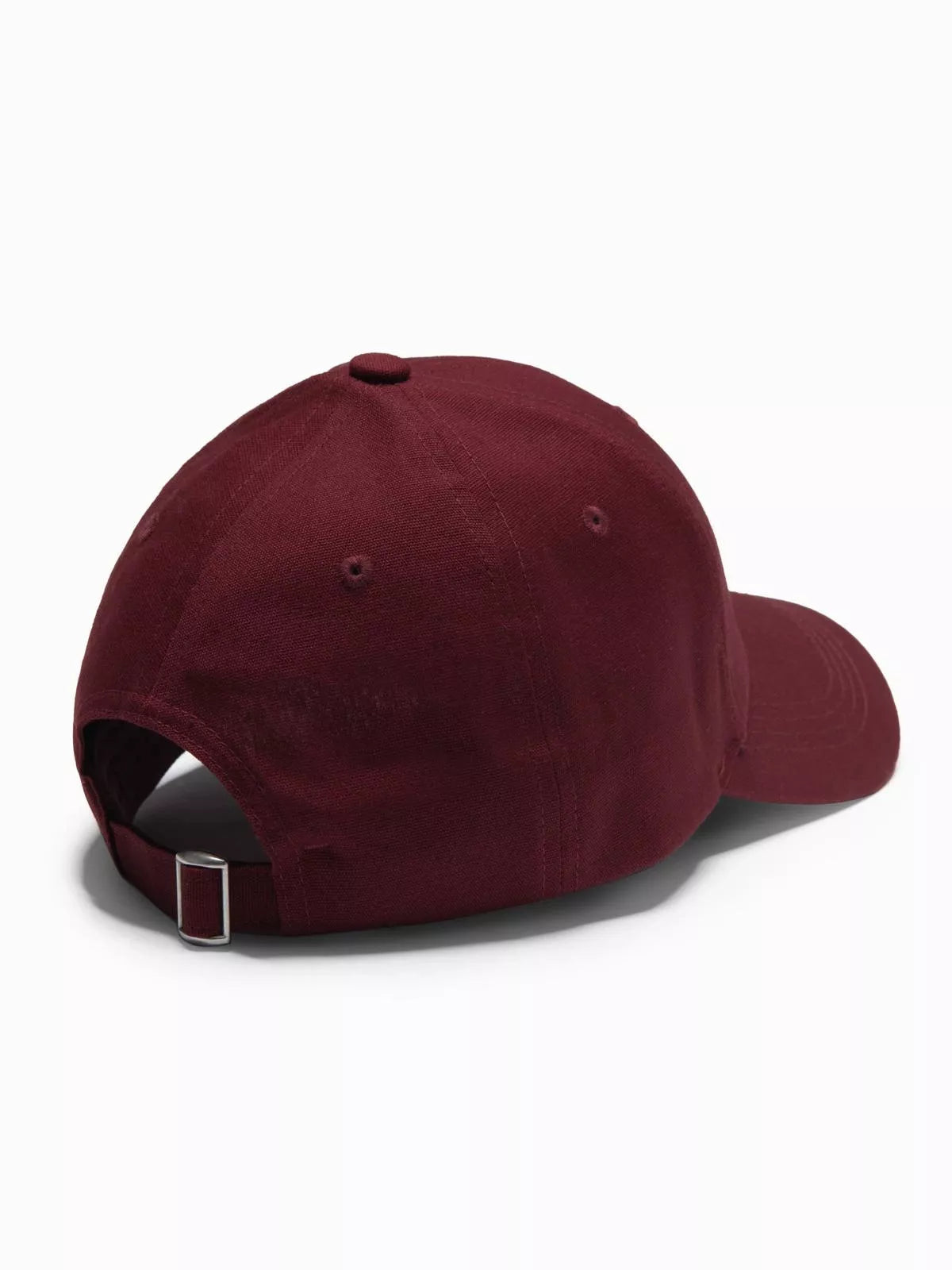 Unisex burgundy hat Grid