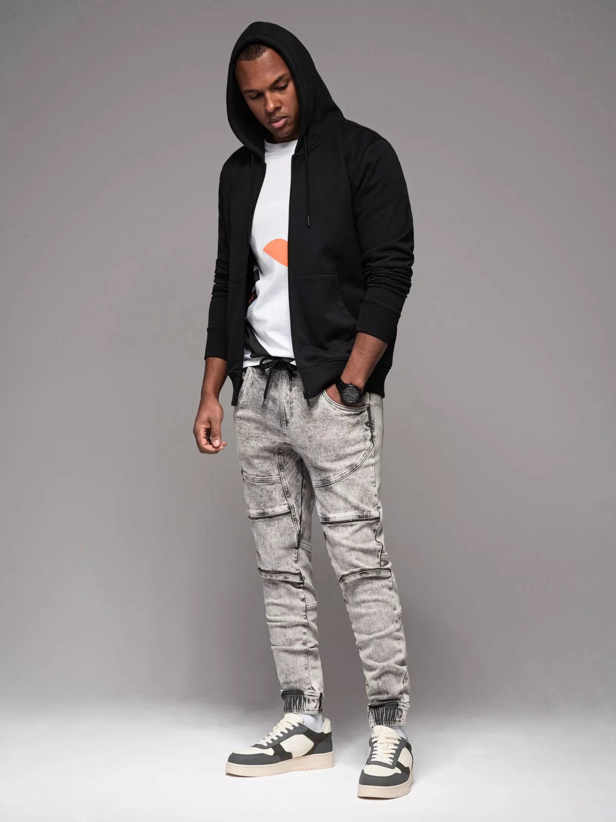 Men's grey joggers Adren