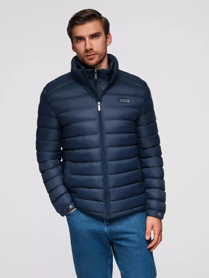 Men's dark blue jacket Ozan
