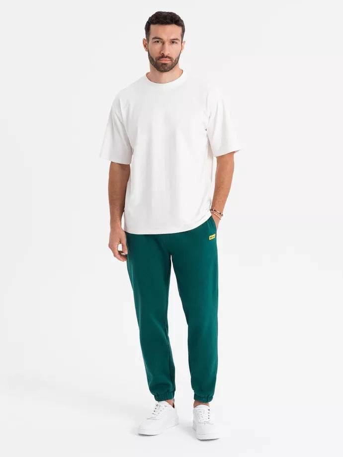 Unisex casual green pants Argan