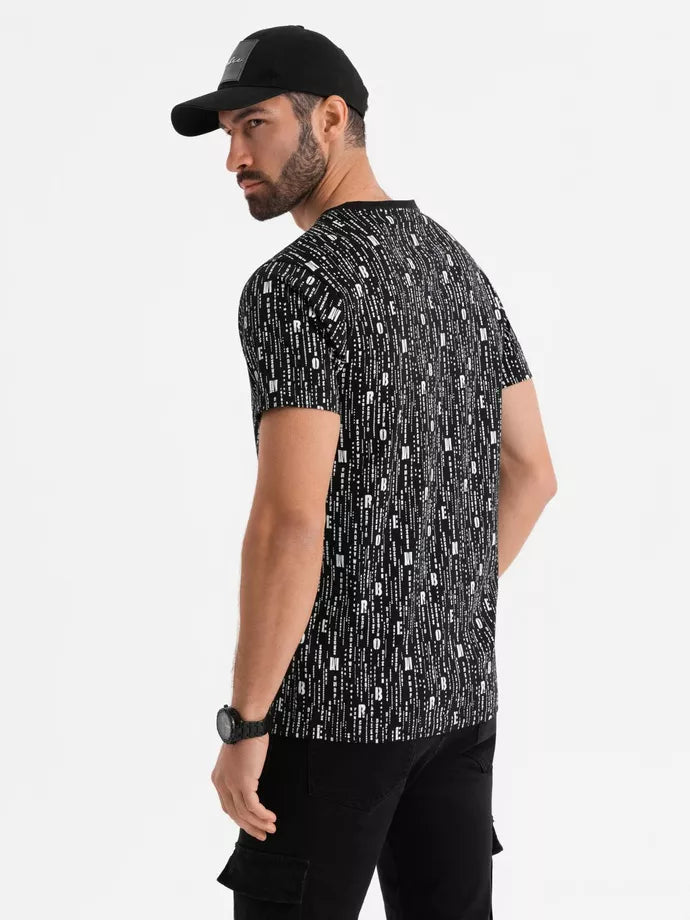 Men's black T-shirt Authentic