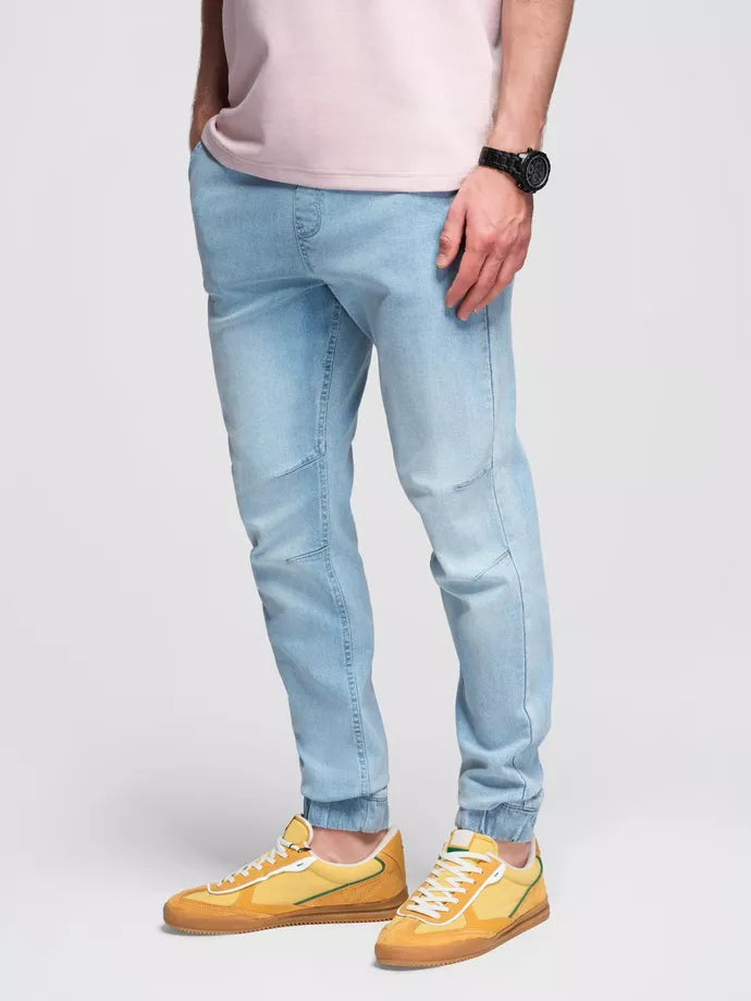 Men's light blue trousers Cosmi