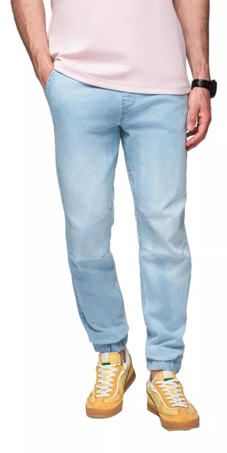 Men's light blue trousers Cosmi