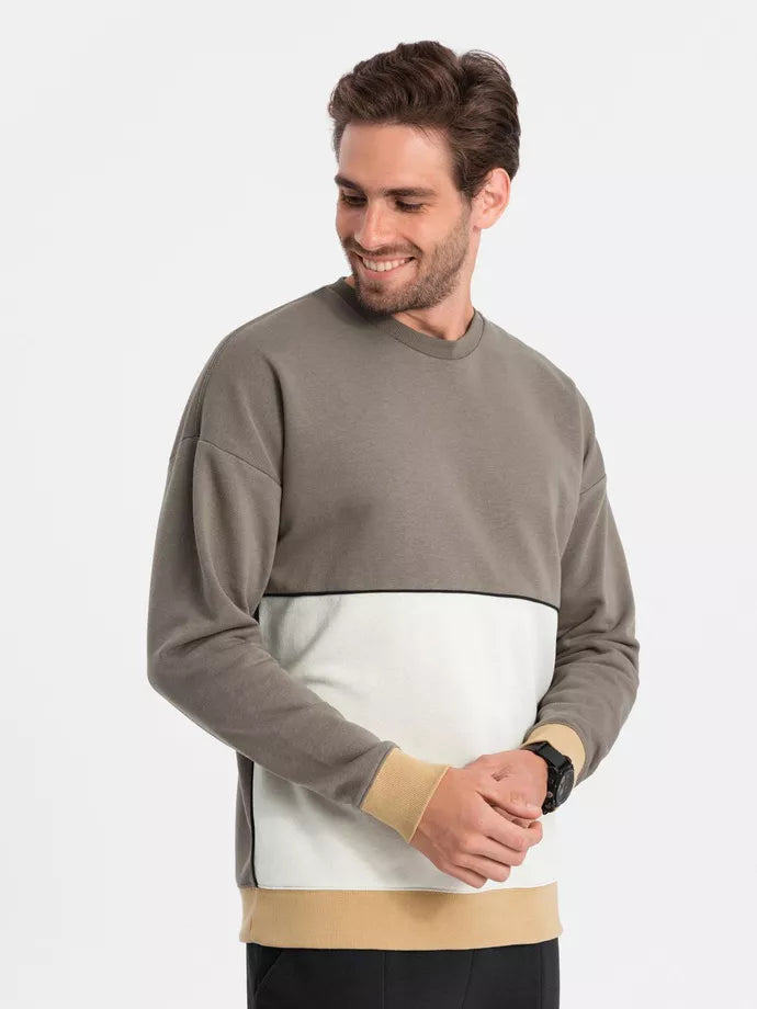 Men's khaki sweater Tomson