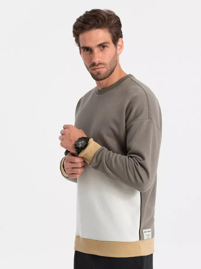 Men's khaki sweater Tomson