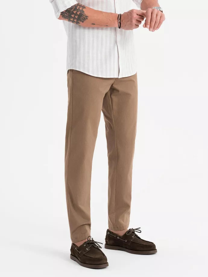 Men's brown trousers Tuman