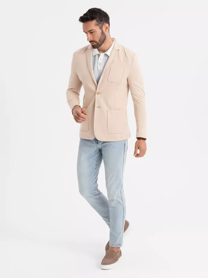 Men's brown jacket Azan