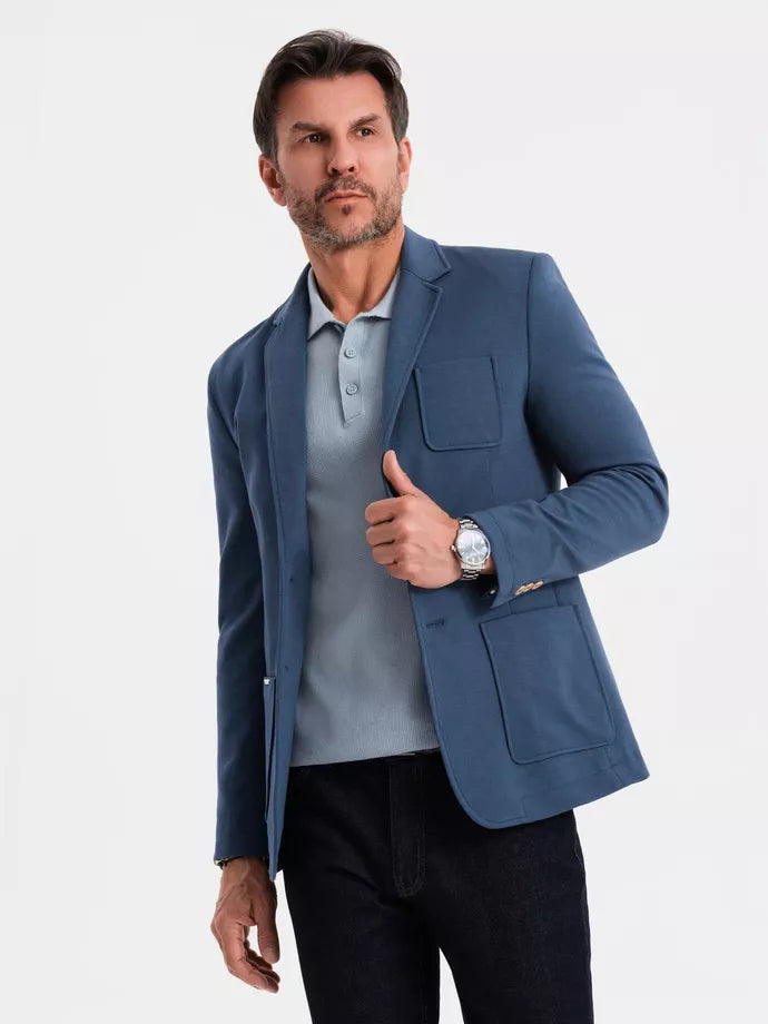 Men's blue jacket Azan