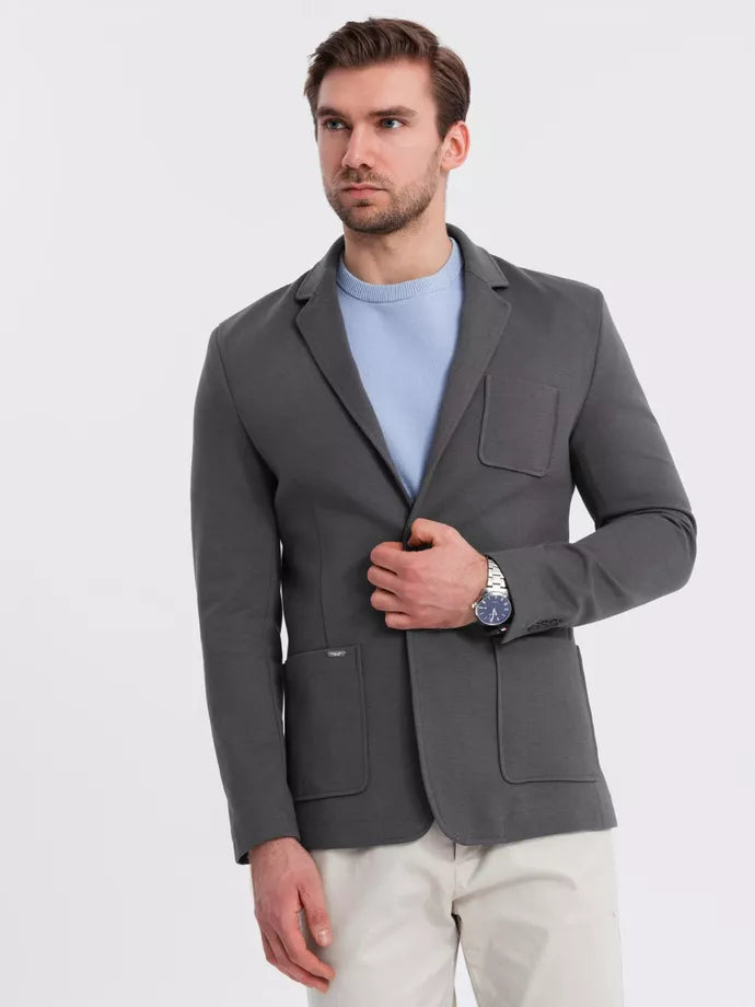 Men's gray jacket Azan