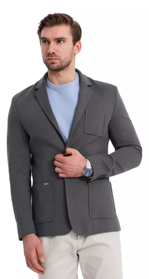 Men's gray jacket Azan