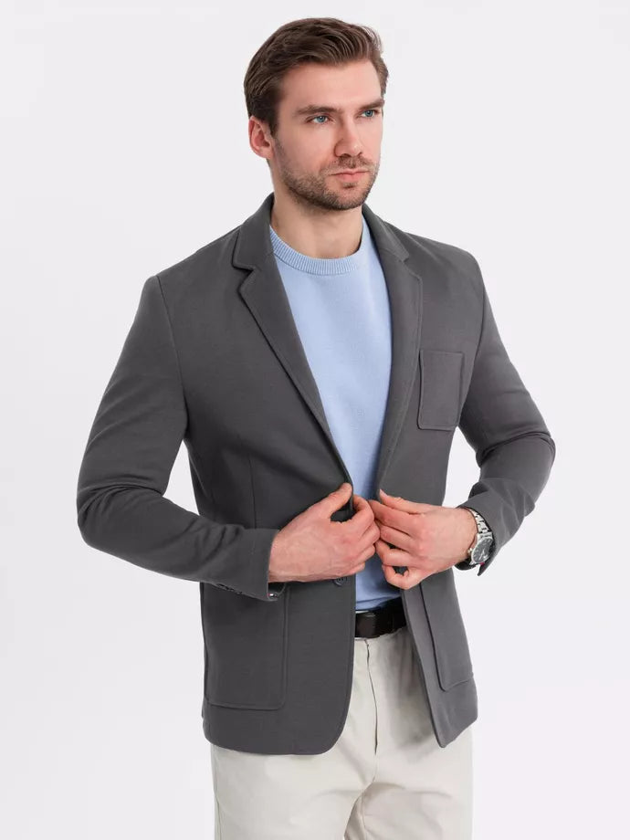 Men's gray jacket Azan