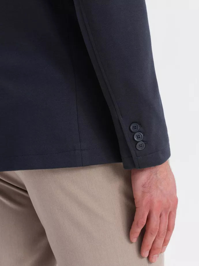 Men's navy blue jacket Azan