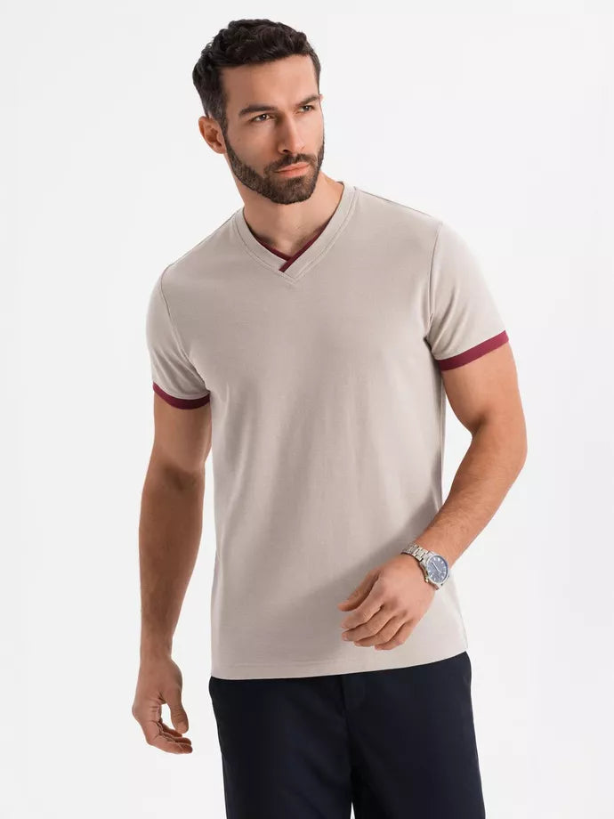 Men's brown T-shirt Brak