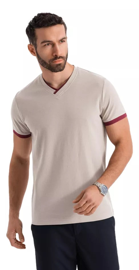 Men's brown T-shirt Brak