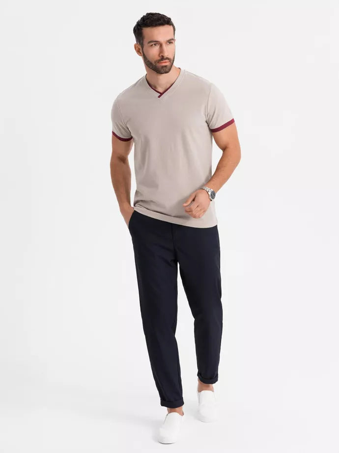 Men's brown T-shirt Brak