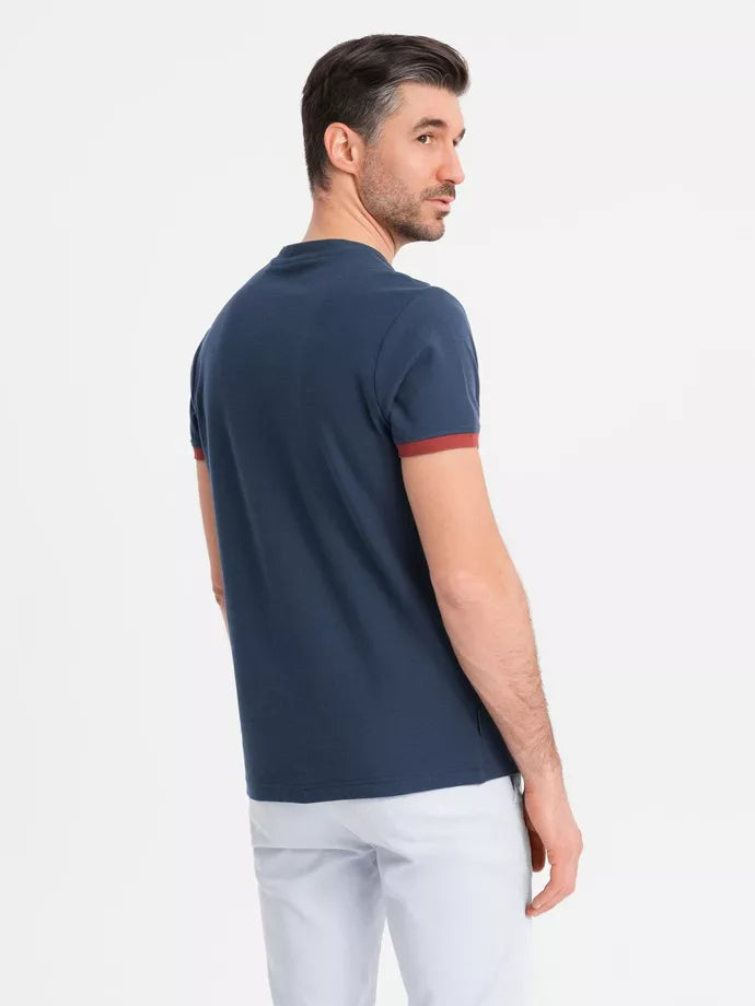 Men's dark blue T-shirt Brak