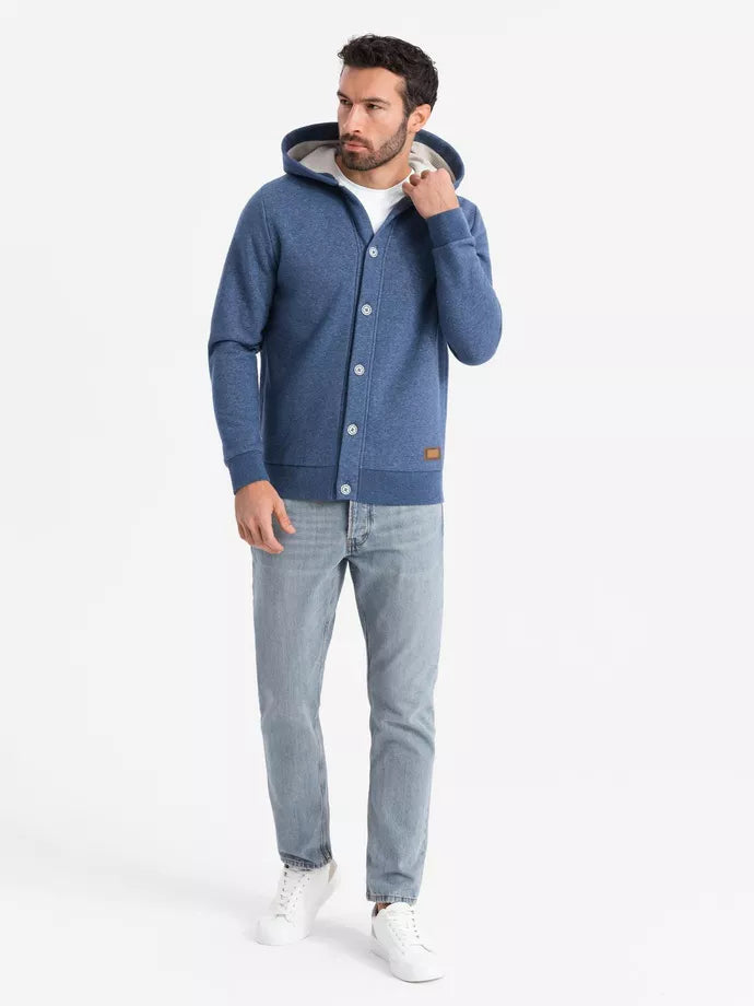 Blue men's sweater Kasper
