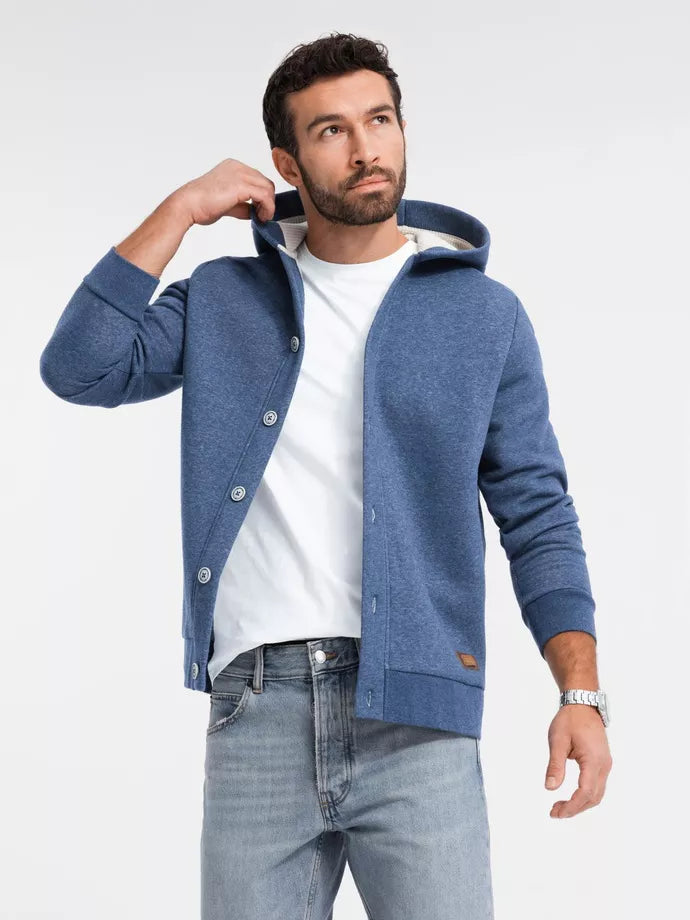 Blue men's sweater Kasper