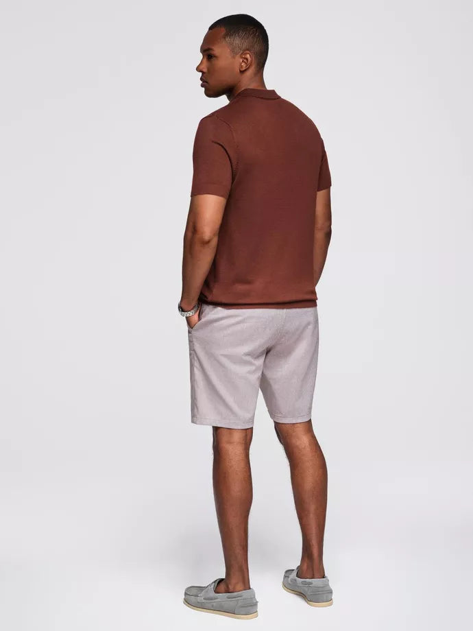 Men's brown polo shirt Mark