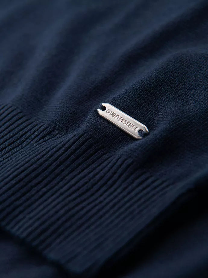 Men's navy blue polo shirt Mark