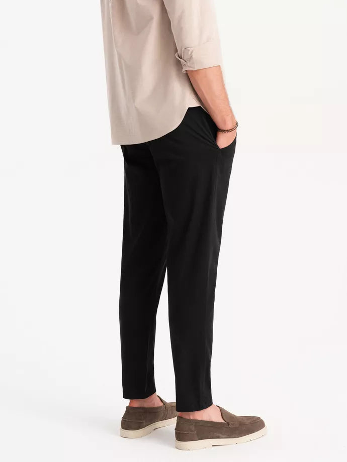 Men's black pants Adam