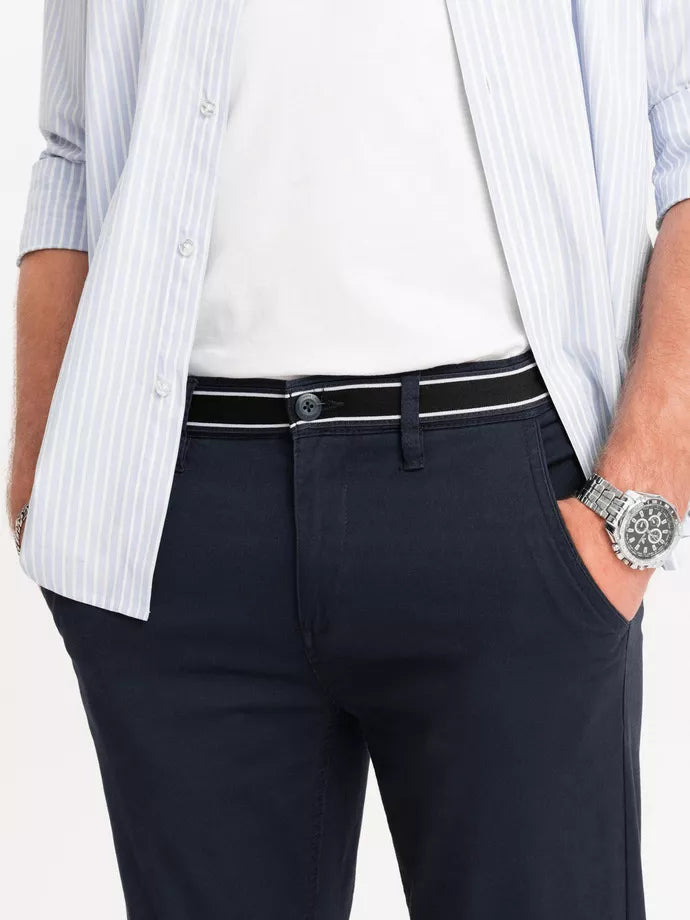 Men's dark blue pants Adam