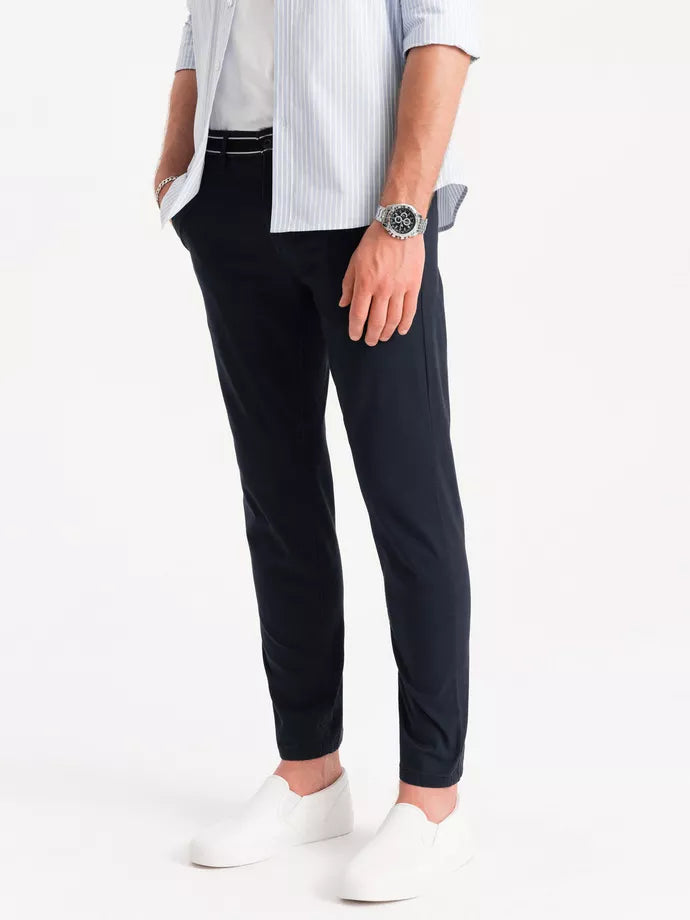 Men's dark blue pants Adam