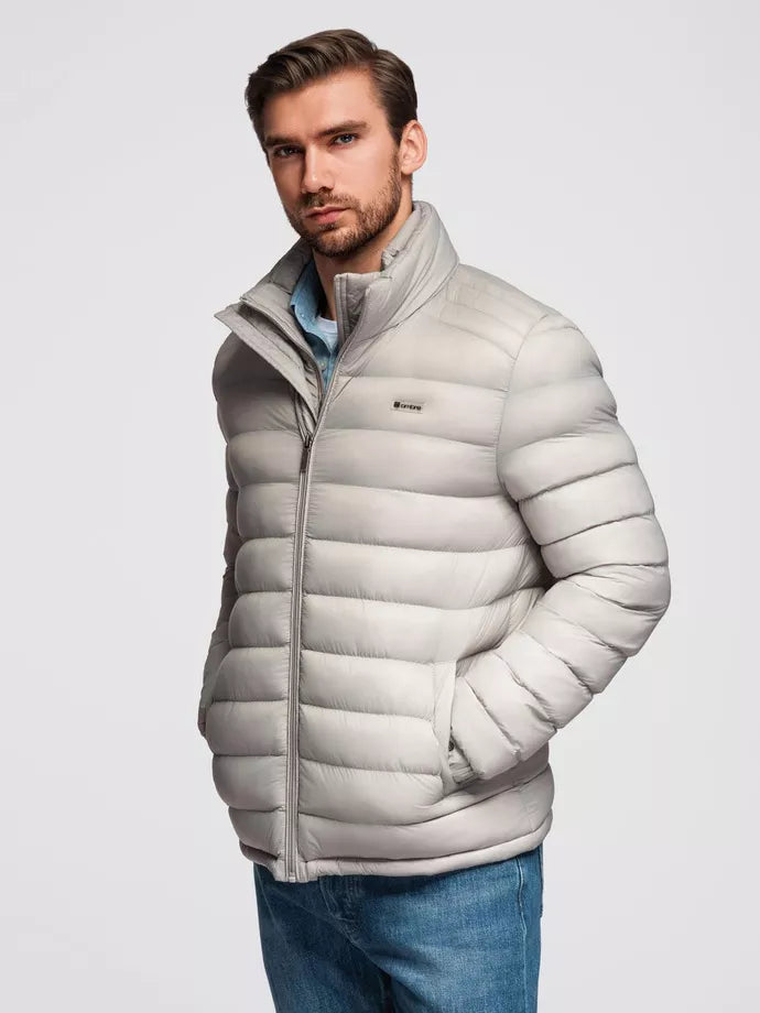 Men's gray jacket Ozan