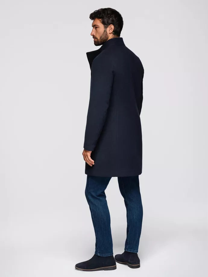 Men's dark blue coat Adre
