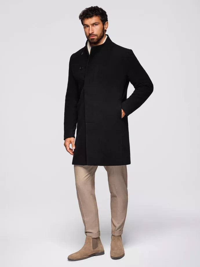 Men's black coat Adre