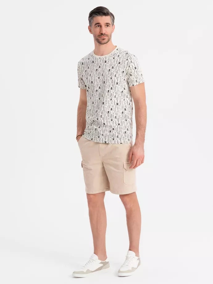 Men's brown shorts Aron