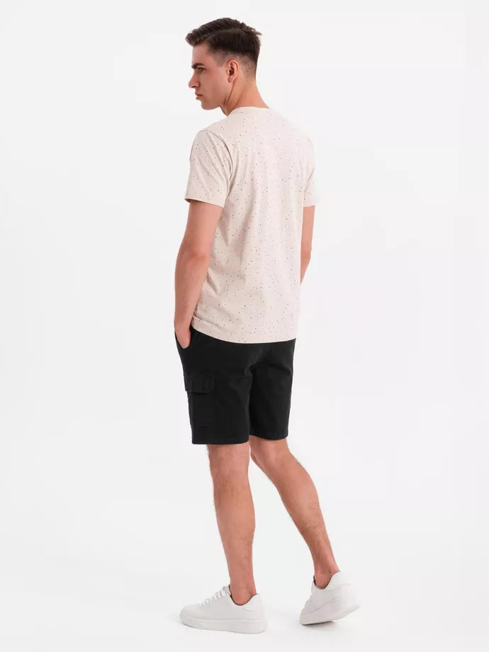 Men's black shorts Aron