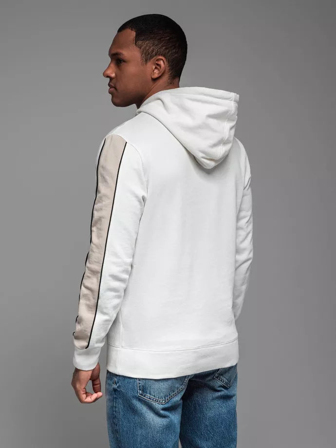 Men's white sweater Edman