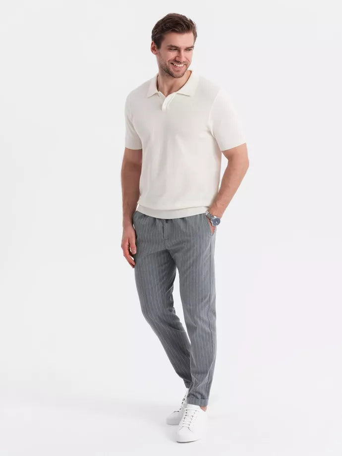 Men's white polo shirt Swing