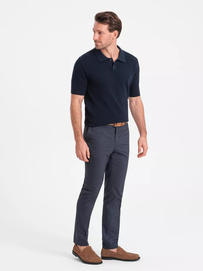 Men's dark blue Swing polo shirt