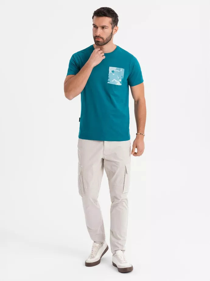 Men's turquoise Brave T-shirt