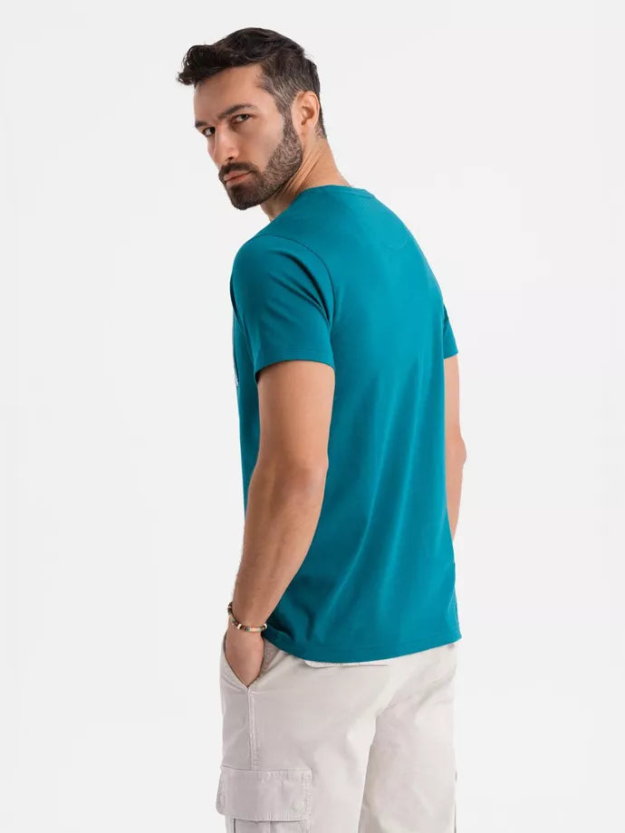 Men's turquoise Brave T-shirt