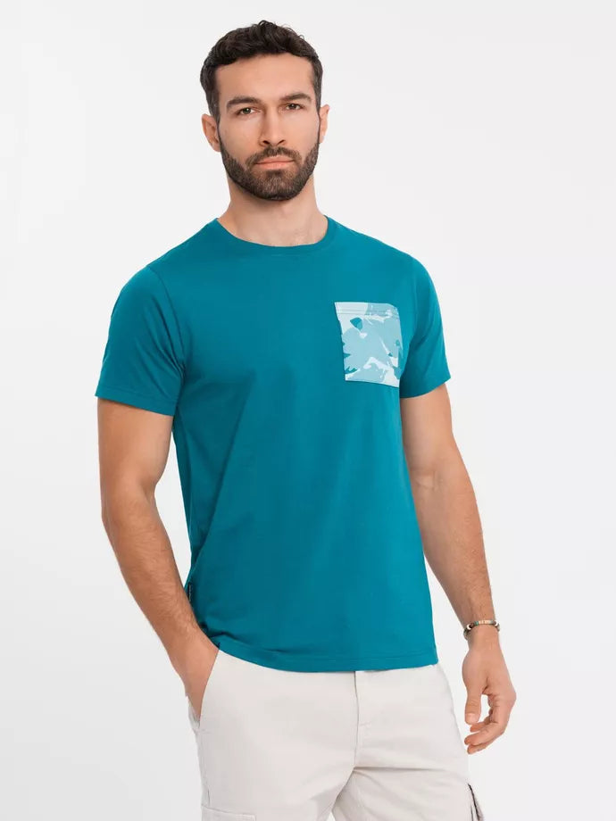 Men's turquoise Brave T-shirt