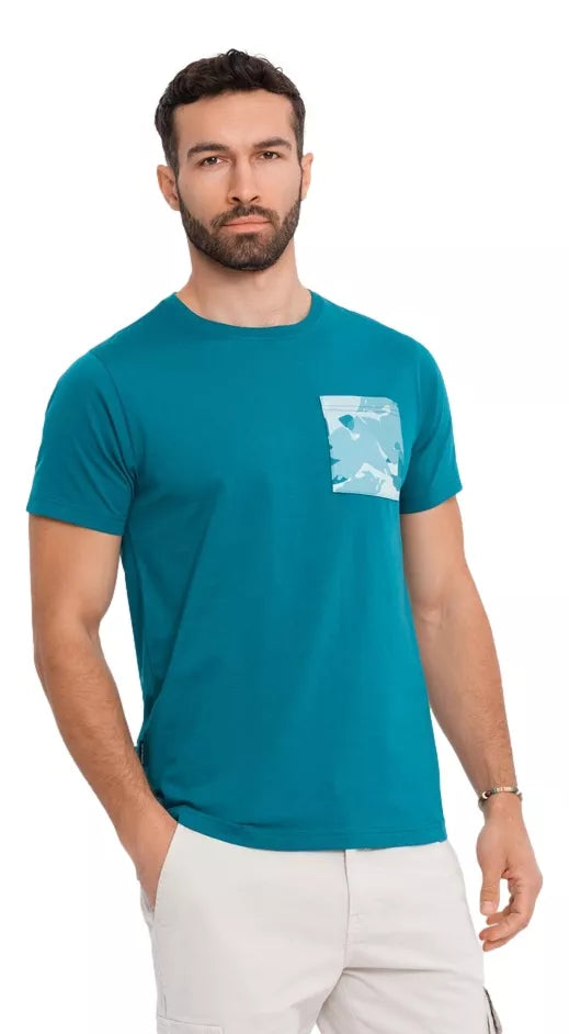 Men's turquoise Brave T-shirt