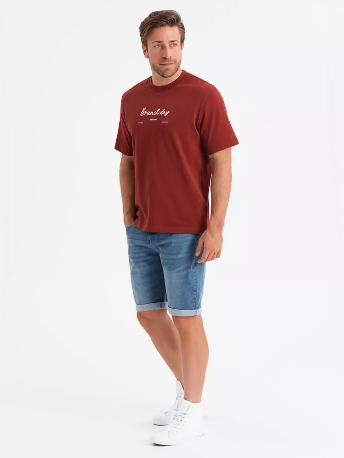 Men's blue denim shorts Ragat