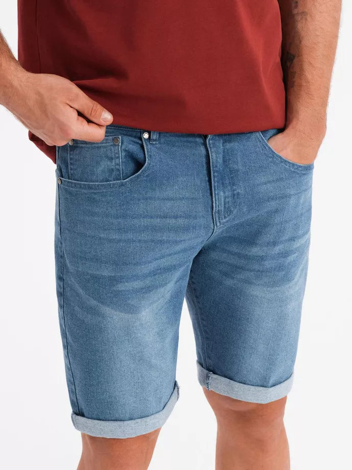 Men's blue denim shorts Ragat