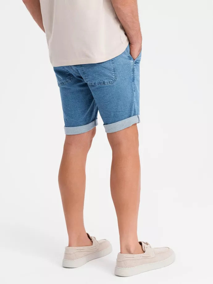 Men's light blue shorts Ford