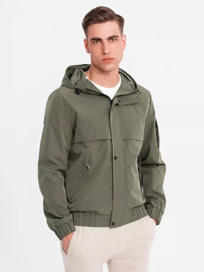 Men's khaki jacket Eden