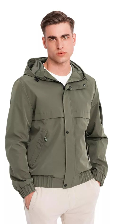 Men's khaki jacket Eden