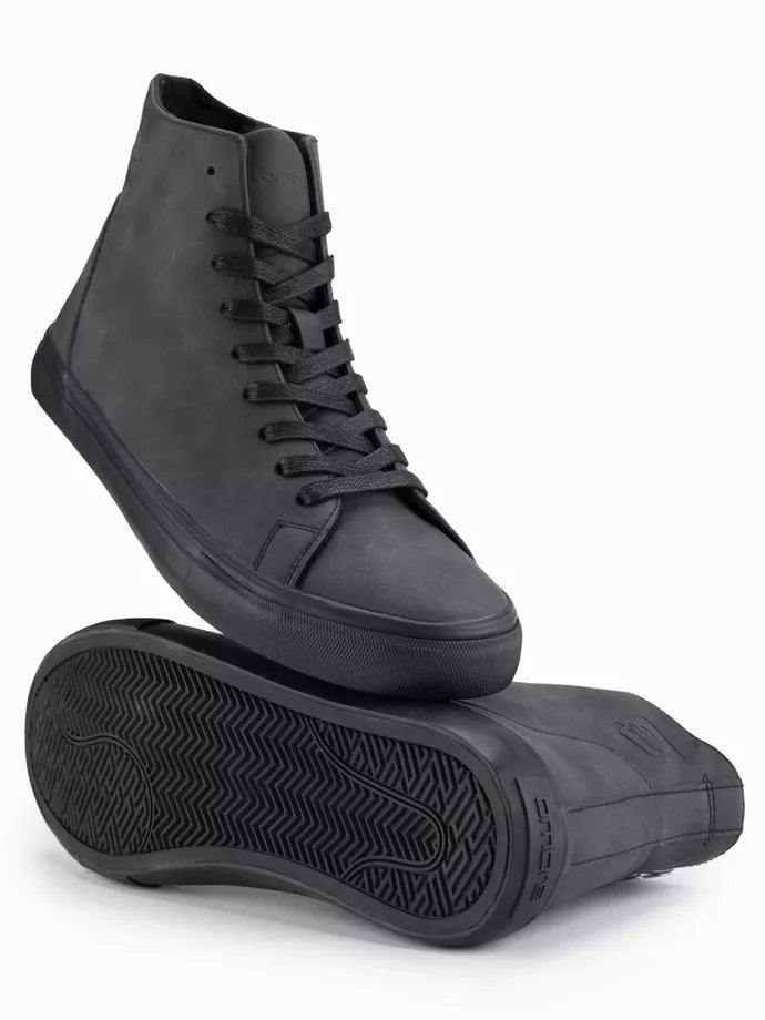 Men's black casual shoes Ombra